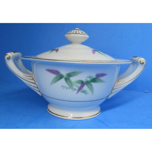Harmony House  Mandarin Lidded Sugar Bowl In Good Condition  Vintage - Picture 7 of 7